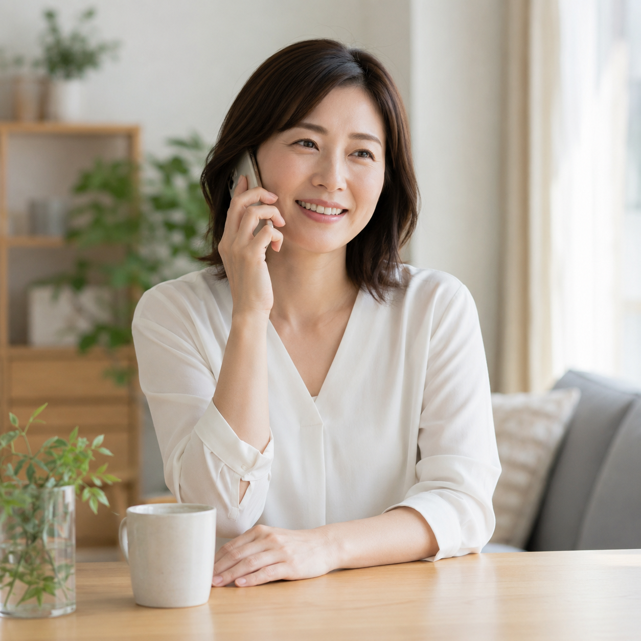 電話でご相談の様子